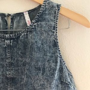 Denim Crop